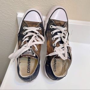 bleaching spots done on purpose Converse Chuck Taylor All Star Low